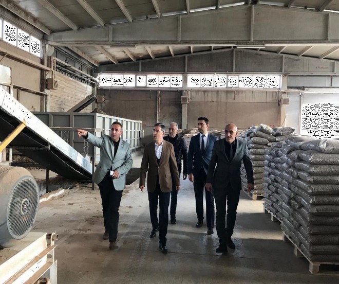 Ynetim Kurulu Bakan Kaymakam Ali Gkay Blgemizde incelemelerde bulundu.