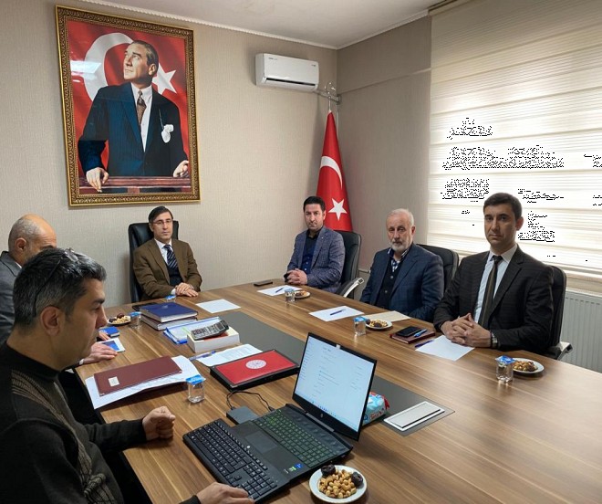 Ynetim Kurlu toplantmz Kaymakam Ali GKAY bakanlnda yapld